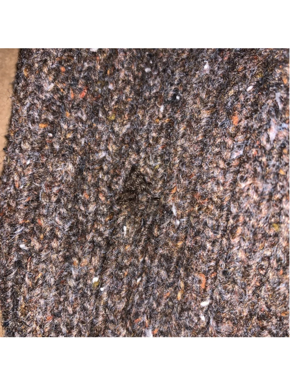 Zara brown knit beanie Hat Ages 10-14 years 56 cm soft ok